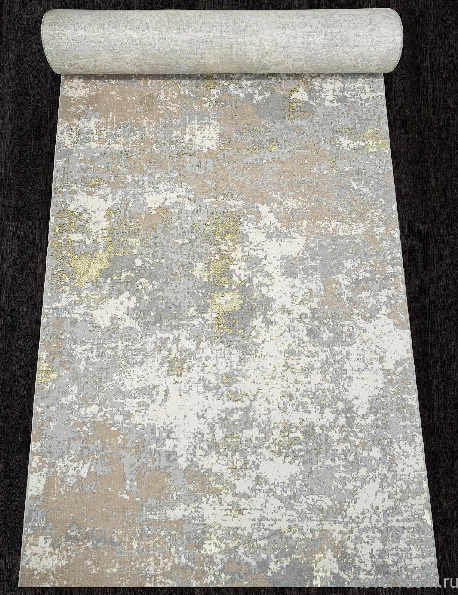 Ковровая Дорожка LIMAN F163 CREAM-GREEN Ковровая Дорожка LIMAN F163 CREAM-GREEN