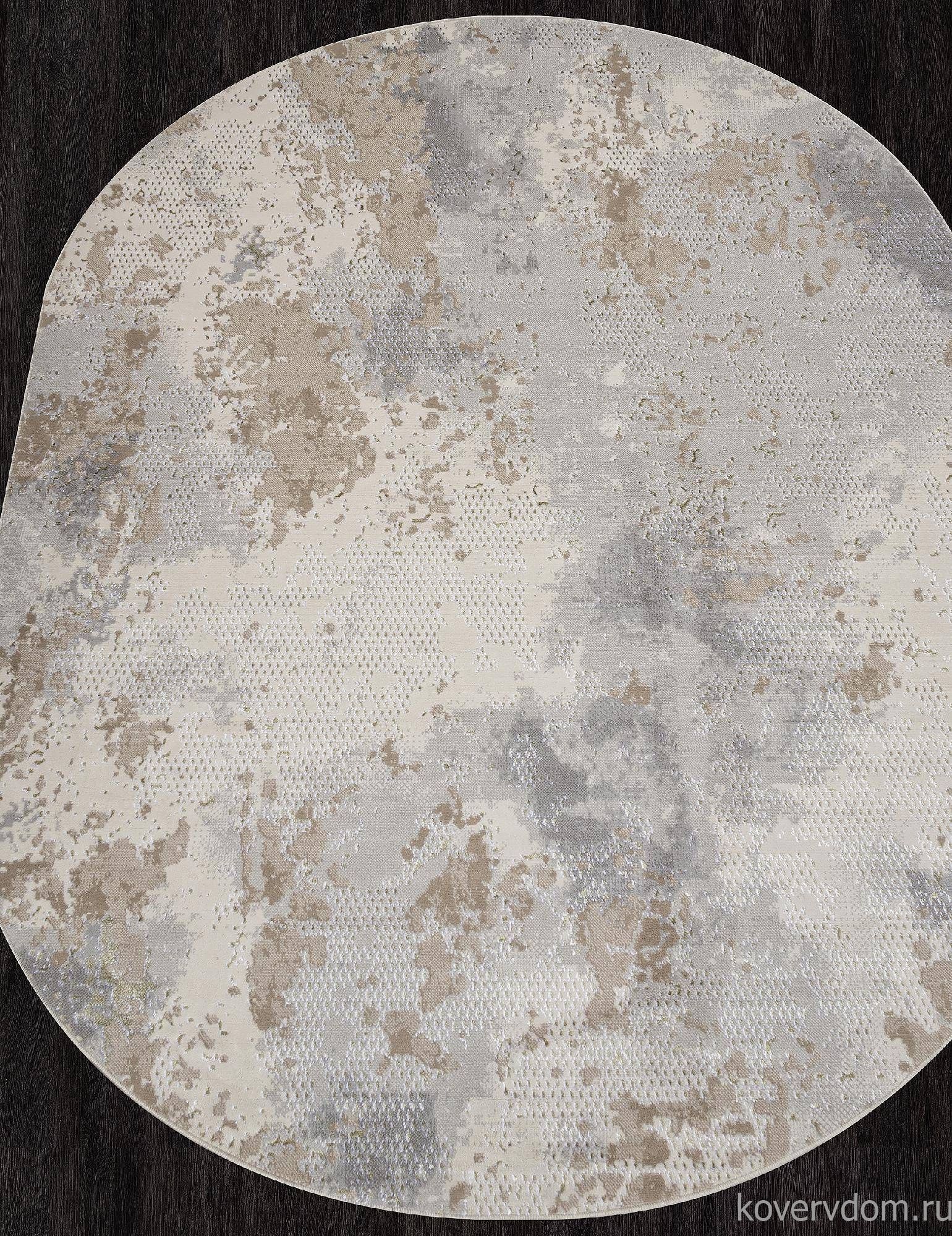 Ковер LIMAN F171 CREAM-GREEN Овал Ковер LIMAN F171 CREAM-GREEN Овал