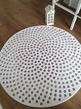 Ковер Creative Carpets - Hand Made ручной работы GRADIENT BEIGE круг