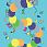 Ковер детский FUNKY TOP IWO azure Ковер детский FUNKY TOP IWO azure