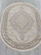 Ковер MOSSO 27226A BEIGE / NAVY Овал