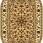 Ковер  STANDARD Samir beige ОВАЛ  Ковер  STANDARD Samir beige ОВАЛ
