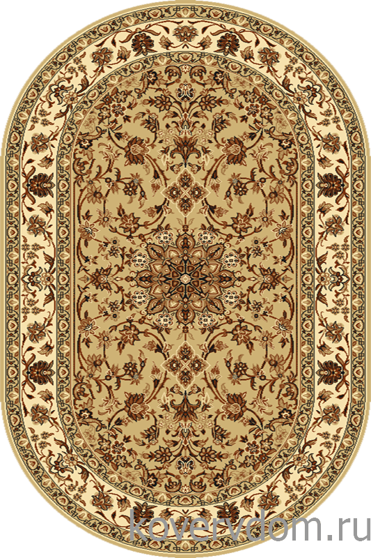 Ковер  STANDARD Samir beige ОВАЛ  Ковер  STANDARD Samir beige ОВАЛ