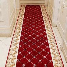Ковровая дорожка Versailles красно-бордовая