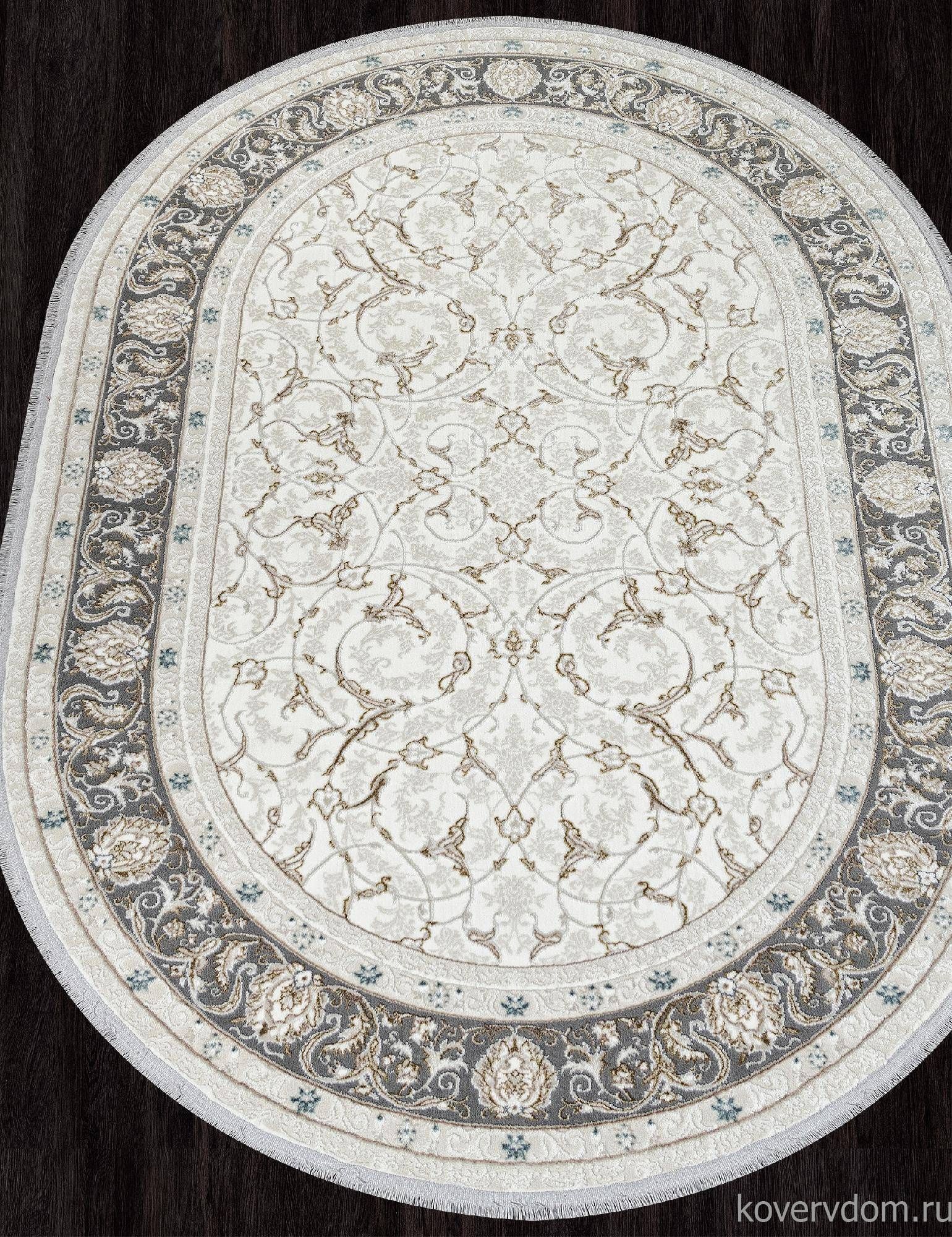 Ковер SANDALI-A 30153Z CREAM / BEIGE Овал Ковер SANDALI-A 30153Z CREAM / BEIGE Овал