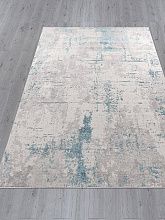 Ковер в современном стиле LIMAN-A F169 CREAM-D.BLUE