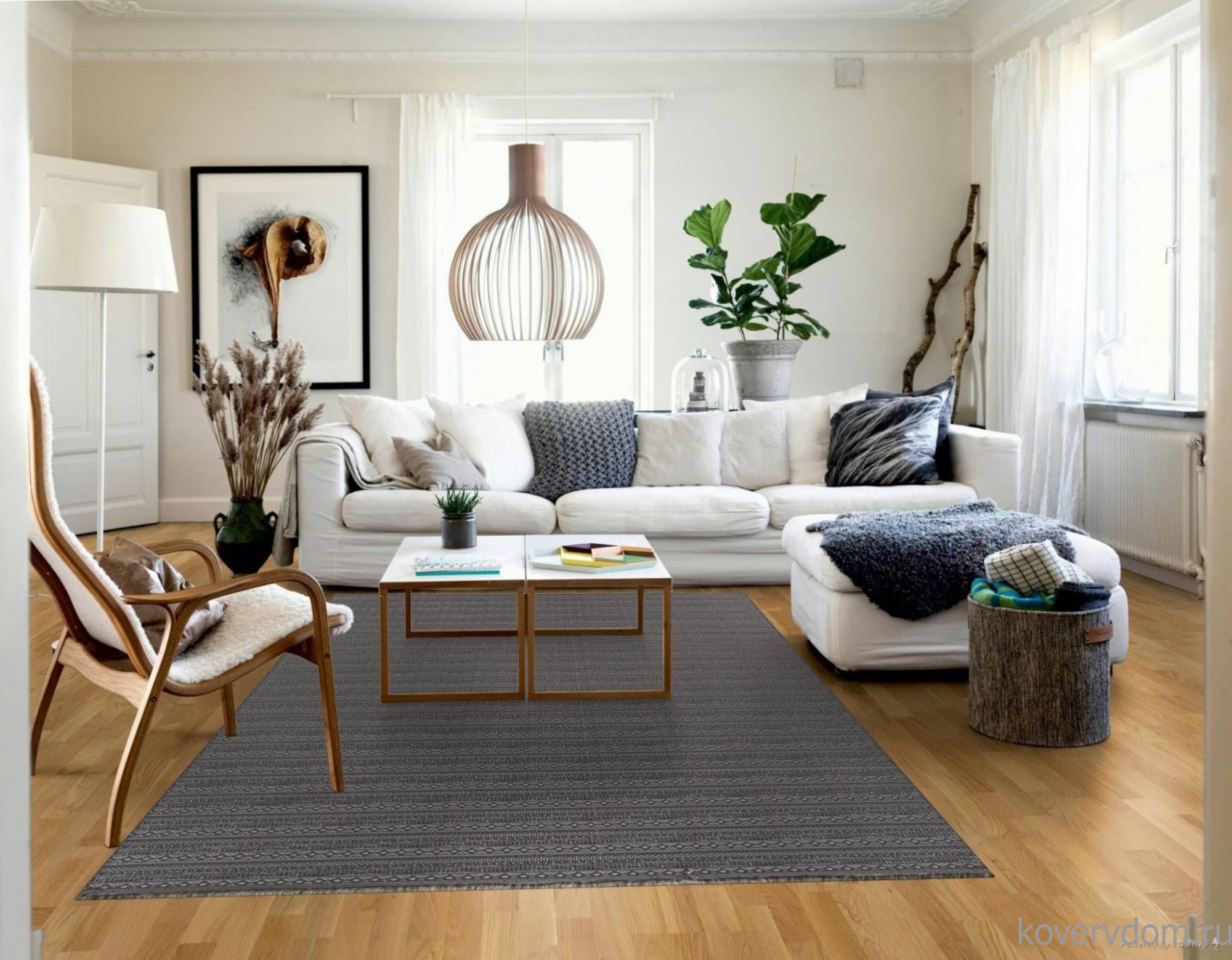 Ковер MODEL 09634 ANTHRACITE