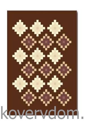 Ковер фризе TRIPLEX  Barid dark brown Ковер фризе TRIPLEX  Barid dark brown