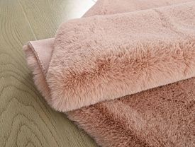 Круглый ковер розовый RABBIT PREMIUM MS1000 PINK Круг