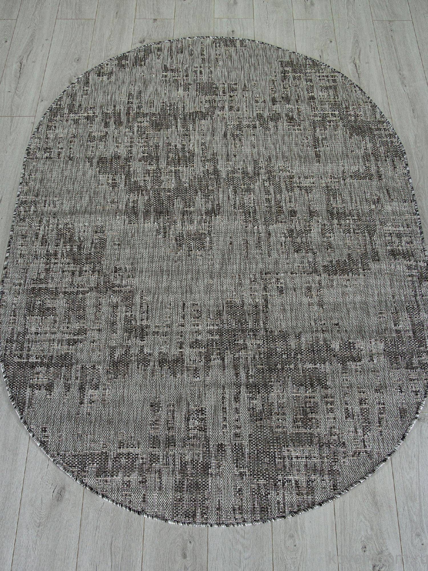 Ковер KAIR S144 DARK GRAY Овал Ковер KAIR S144 DARK GRAY Овал