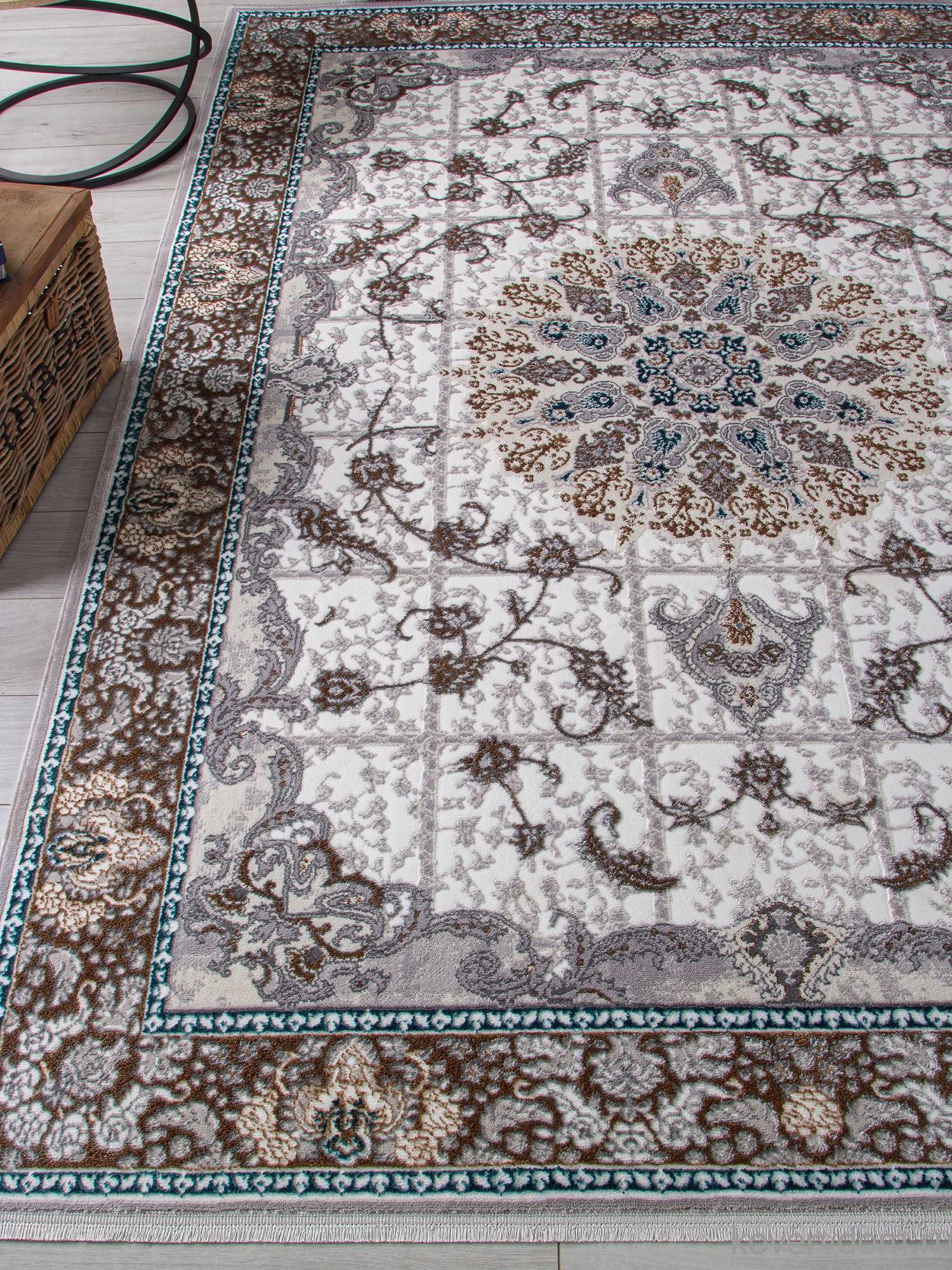 Ковер HALIF F640 GREEN-BLUE