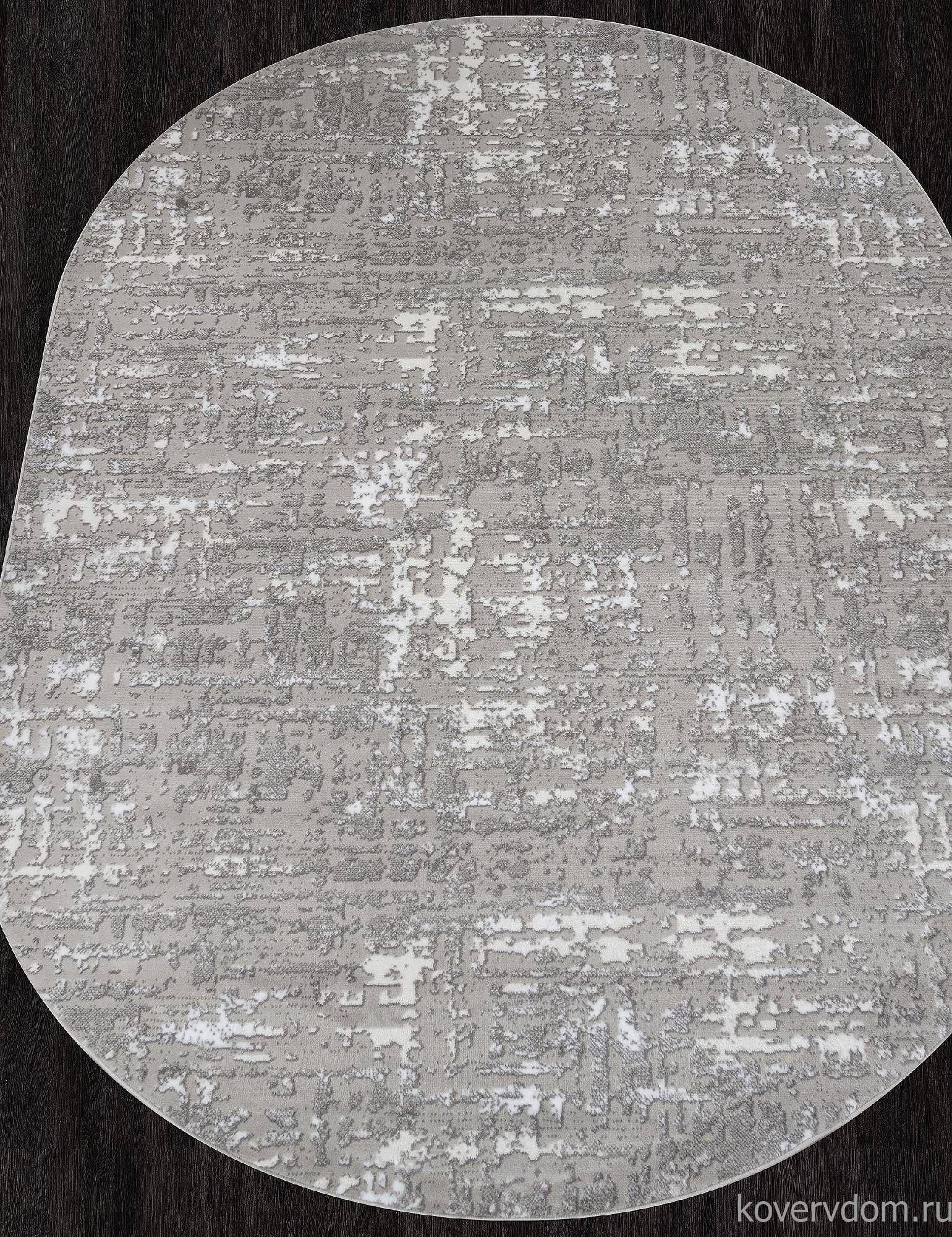 Ковер RICHI 8667 GRAY-CREAM Овал Ковер RICHI 8667 GRAY-CREAM Овал