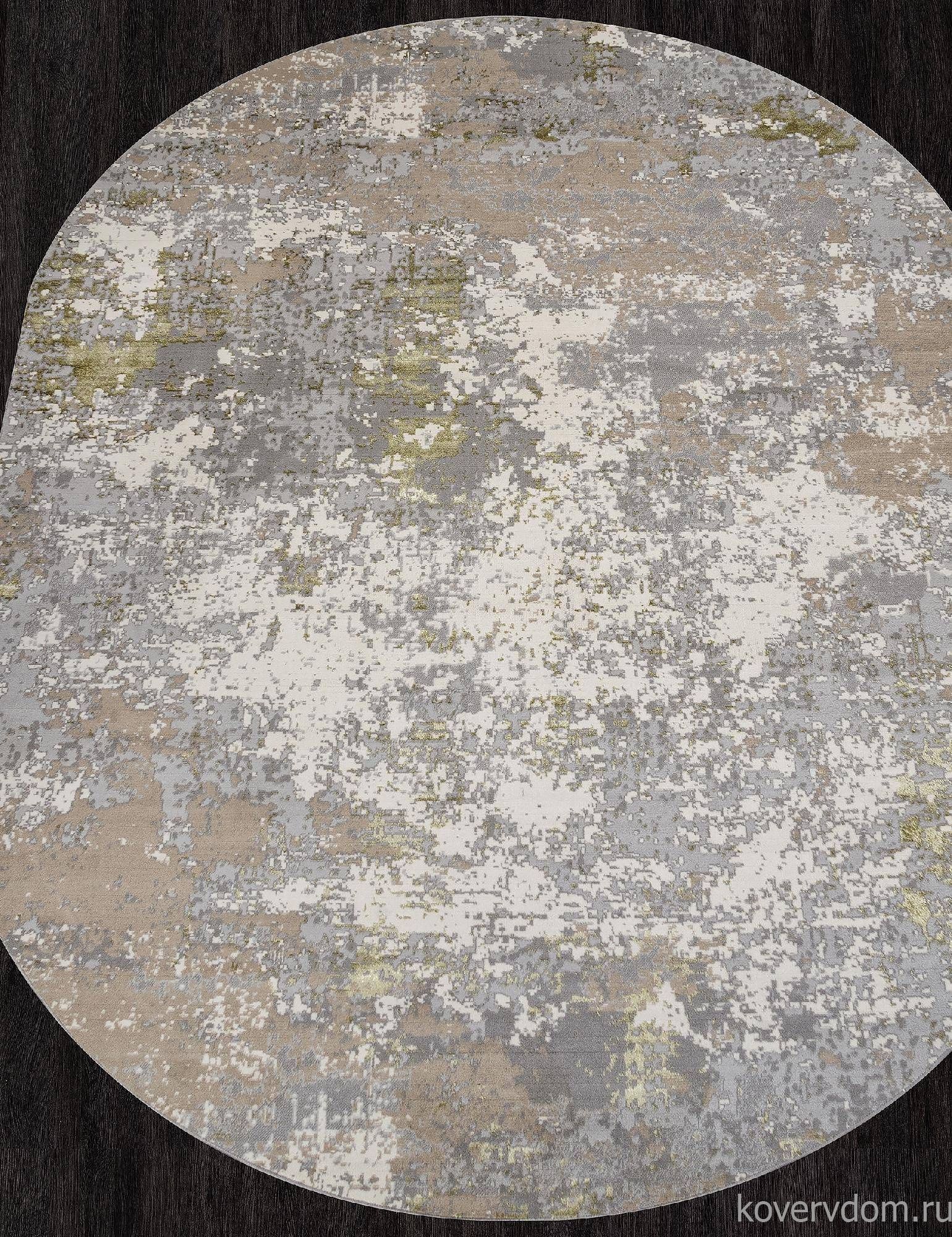 Ковер LIMAN F163 CREAM-GREEN Овал Ковер LIMAN F163 CREAM-GREEN Овал