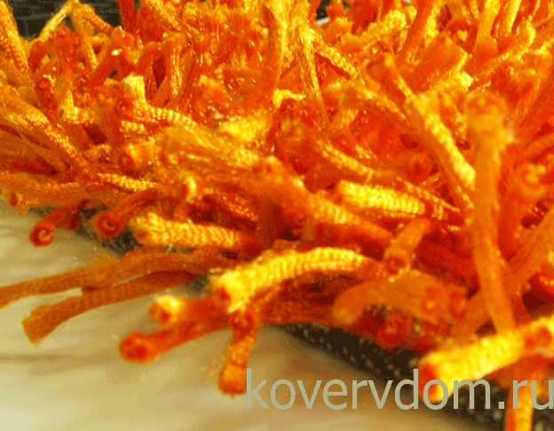 Ковер длинноворсовый Шегги TW orange Ковер длинноворсовый Шегги TW orange