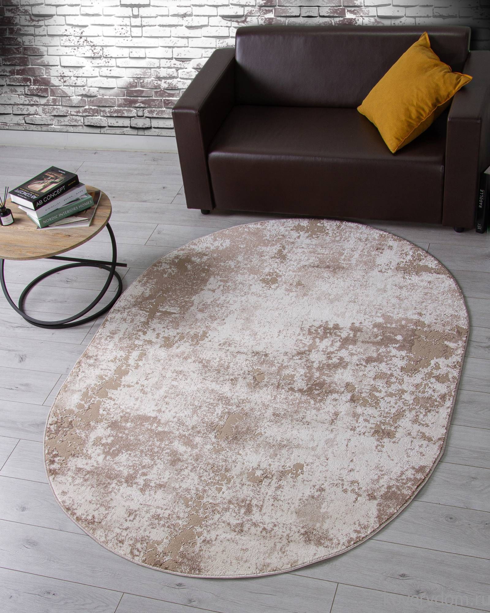 Ковер ALABAMA F172 BEIGE Овал