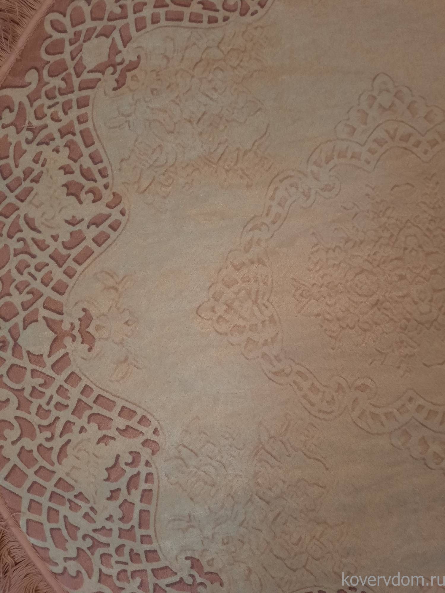 Ковер Decovilla 21003.102 DANTEL Розовый Круг