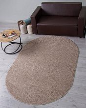 Однотонный ковер LANA-A T600 BEIGE 6 Овал