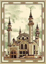 Ковер с рисунком животных Фауна 50520 Мечеть