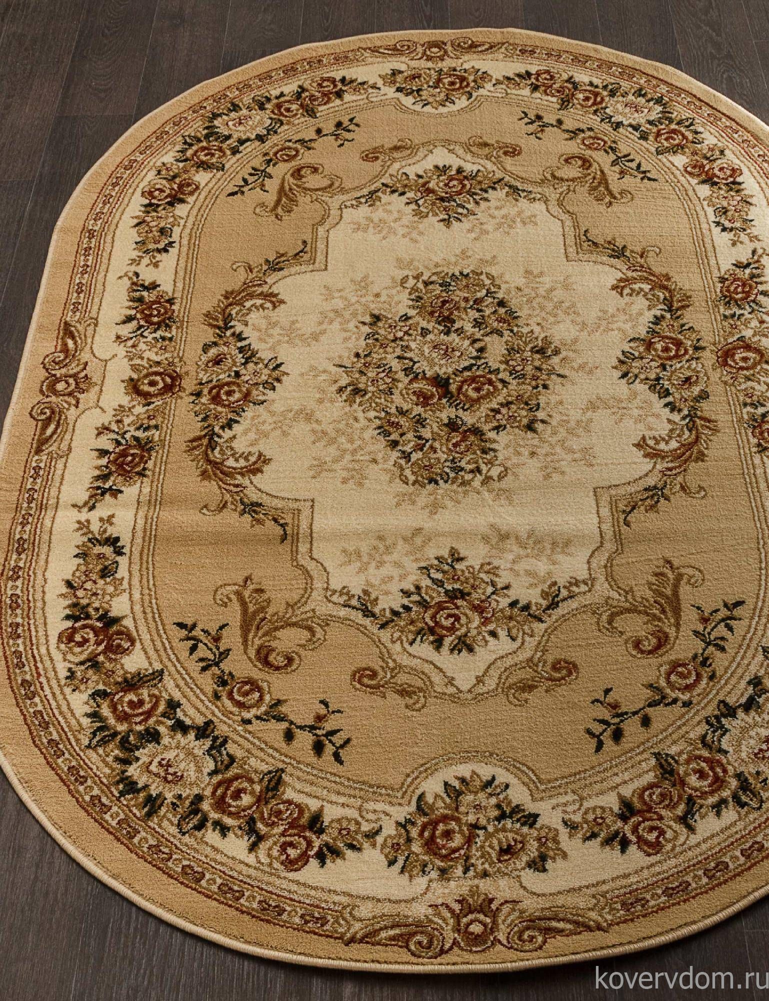 Ковер VALENCIA 4015 BEIGE Овал Ковер VALENCIA 4015 BEIGE Овал