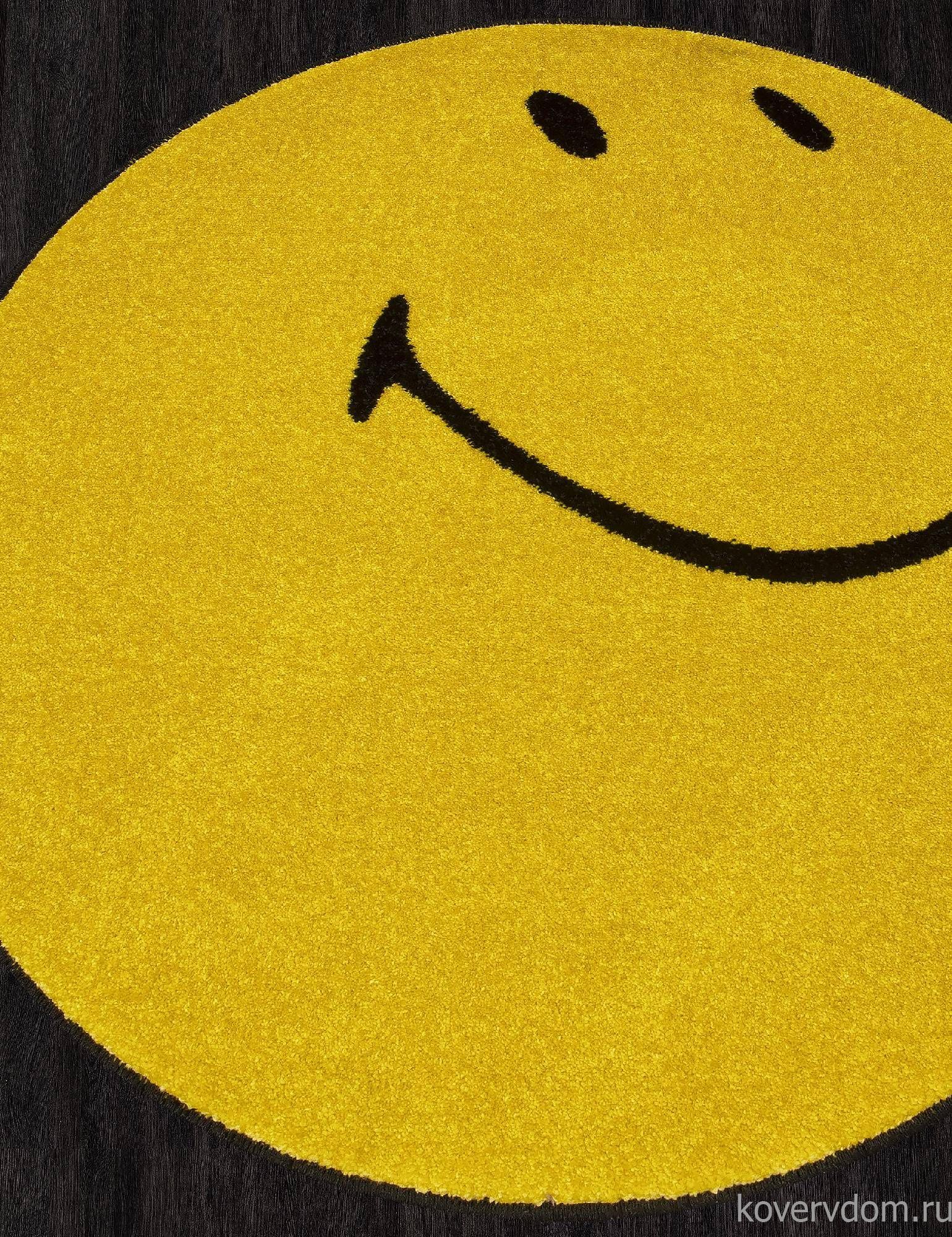 Ковер SMILE NC21 YELLOW Круг Ковер SMILE NC21 YELLOW Круг