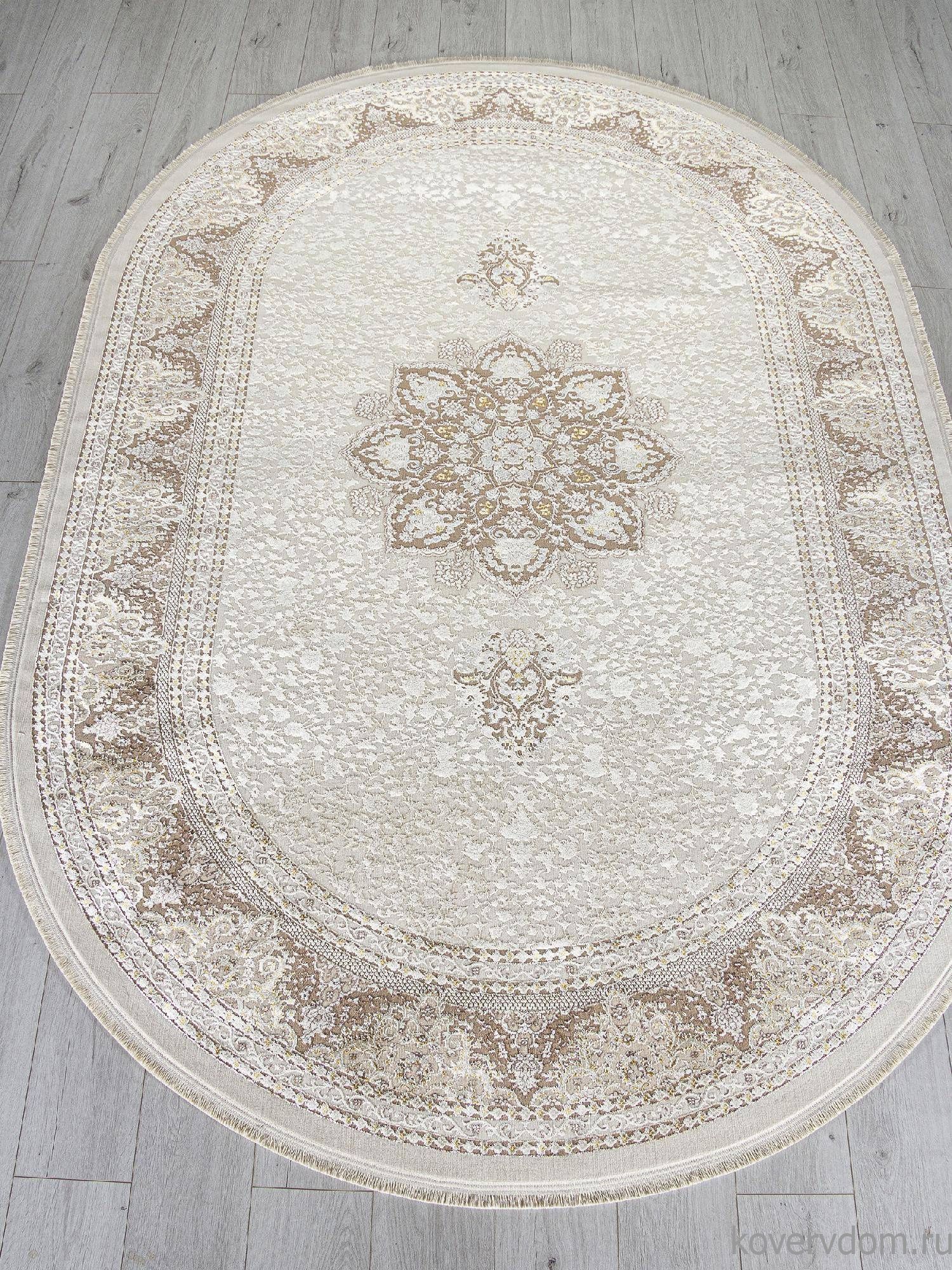Ковер DELINA M104A CREAM / BEIGE Овал Ковер DELINA M104A CREAM / BEIGE Овал