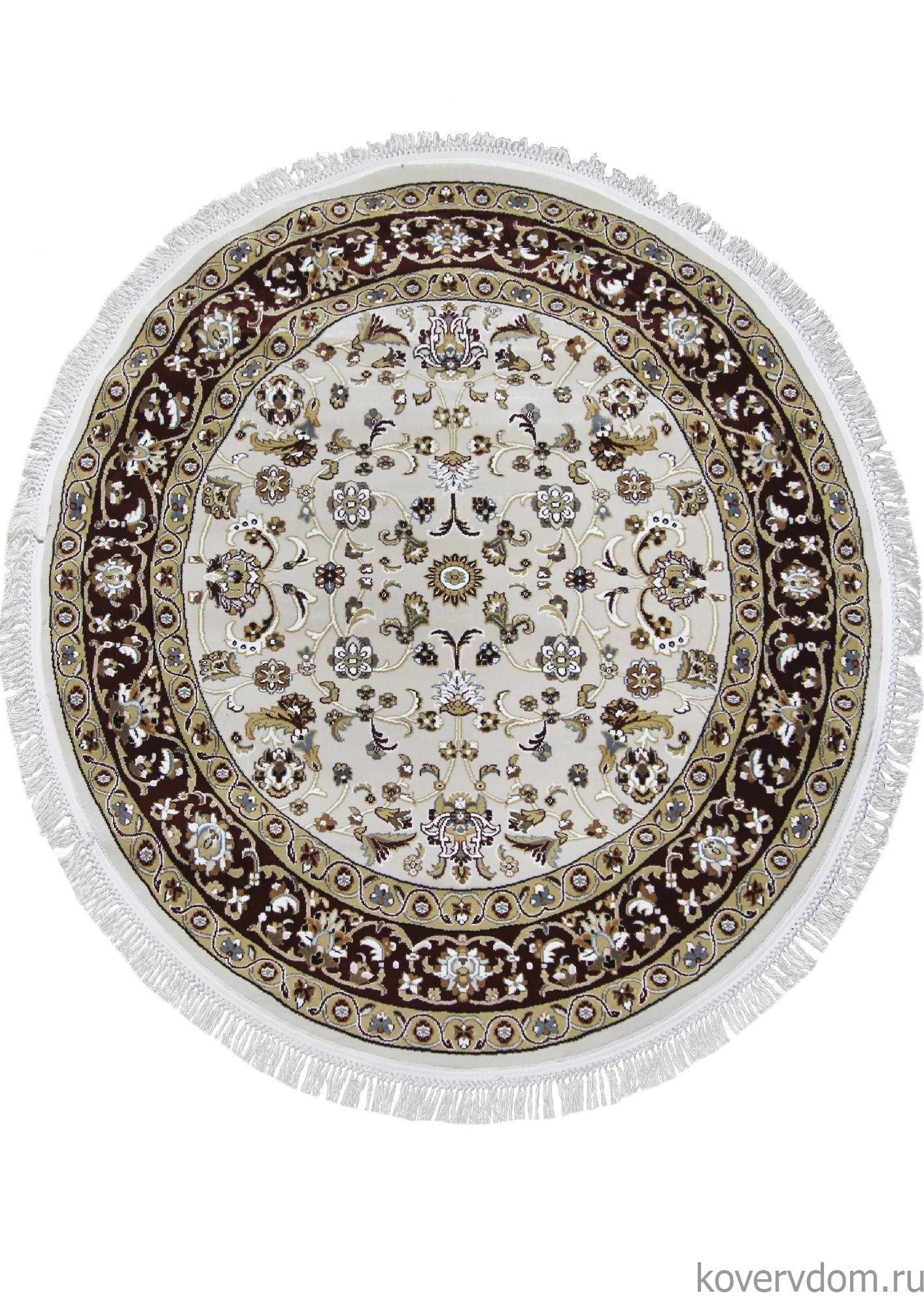 Ковер SHAHREZA D210 CREAM-RED Круг Ковер SHAHREZA D210 CREAM-RED Круг
